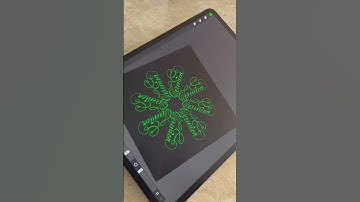 Procreate Idea #mandala #procreate #procreateart #digitalart #fyp #mandalaart #calligraphy