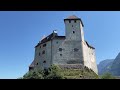 View from Schloss Gutenberg in Balzers, Liechtenstein July 2022