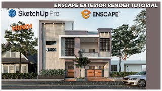 ENSCAPE EXTERIOR RENDER SETTINGS TUTORIAL screenshot 4