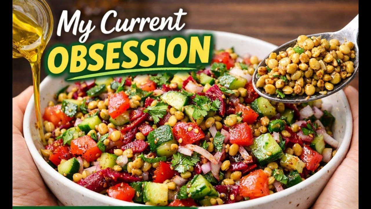 This Sprout Salad Changed My Dinner Routine | Easy, High-Protein & Fresh loved by my whole family