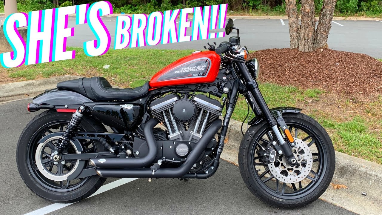 FIXING AN EXHAUST LEAK ON MY HARLEY DAVIDSON ROADSTER!! YouTube