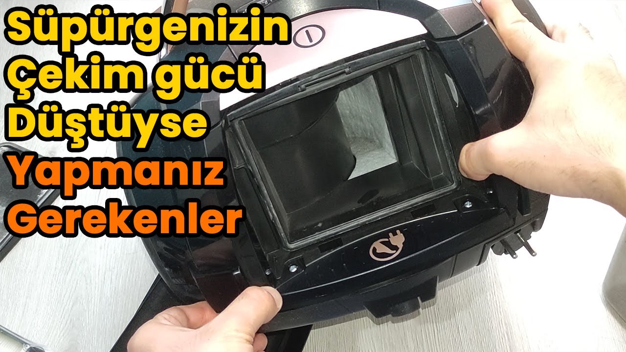 Süpürge Çekim Gücü Azaldı Sorununa Çözüm | Vakum Düştüyse Neler Yapılır | Arnica Tesla
