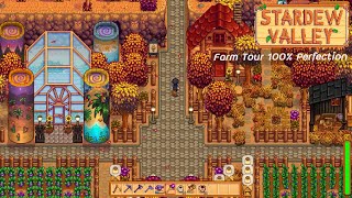 Stardew Valley - Farm Tour - Year 17 [ 100% perfection ]