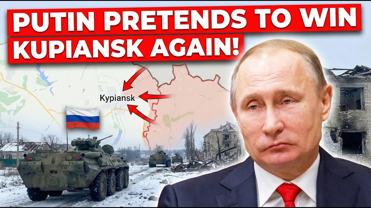 Путин ПРИТВОРЯЕТСЯ, ЧТО СНОВА ПОБЕЖДАЕТ В КУПЯНСКЕ!