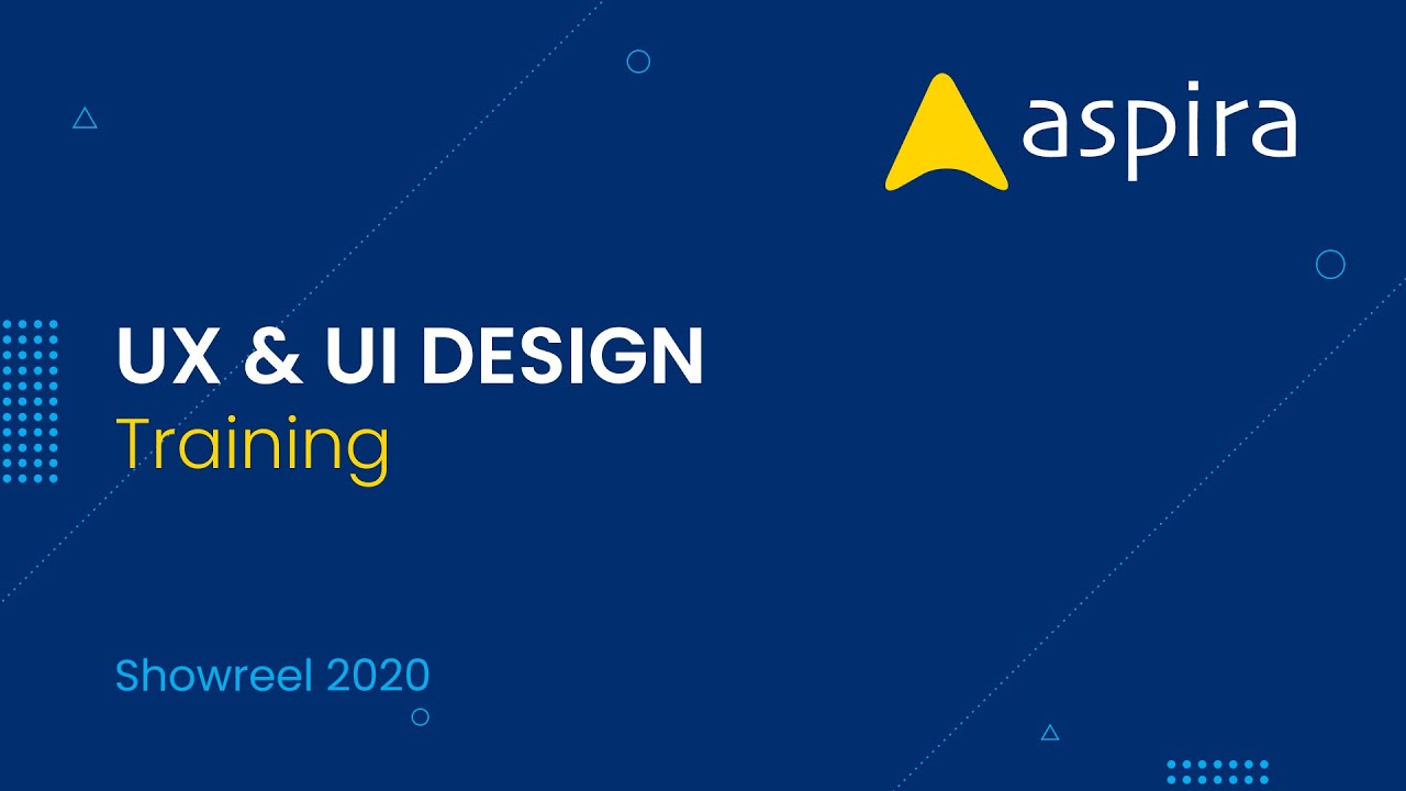 Aspira - UX & UI Design Training Showreel - 2020 - YouTube