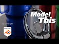 Model a tumbler lid, part 1.