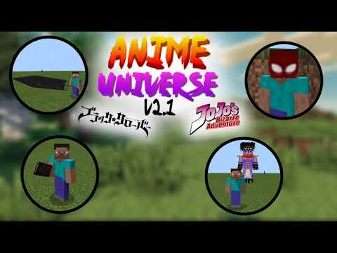 ANIME UNIVERSE V2.1: Novos Animes: Jojo e Black Clover, Correções De Bugs
