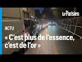 Ref:VdT8yTtPLcc P�nurie d'essence : les parisiens se l�vent au milieu de la nuit pour 30 euros de carburant