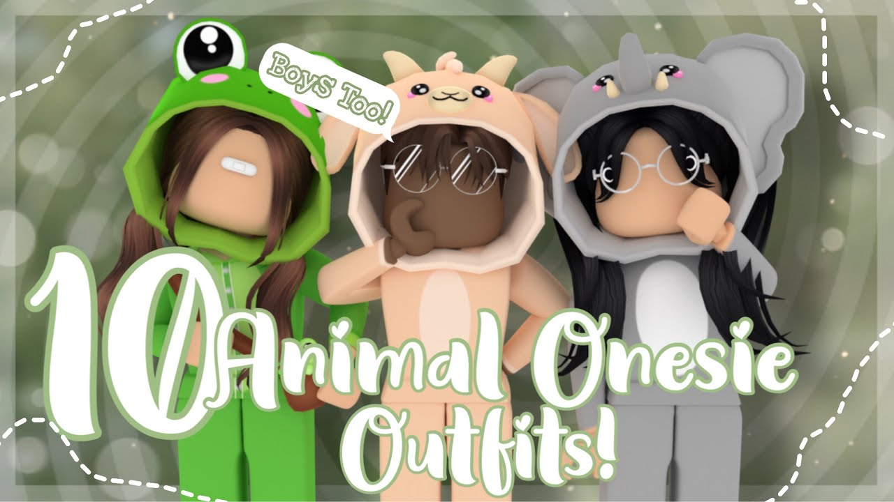 10 CUTE Animal Onesie Codes/Outfit Ideas *WITH LINKS* |xCandyc0rex ...