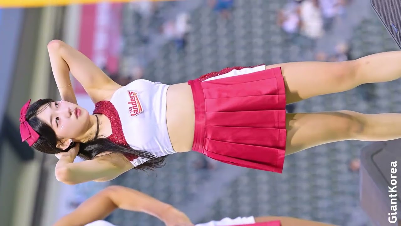 4K Fancam 이지원 치어리더 직캠 SSG랜더스 응원모음 5 잠실야구장 250612