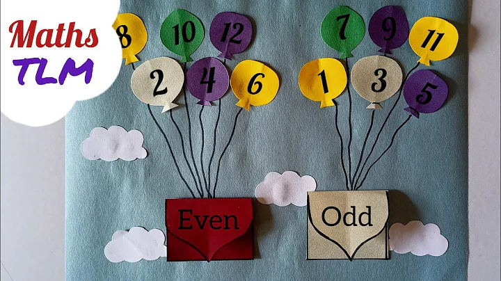 Even And Odd Number Maths TLM| Maths Project| Even And Odd Number Maths Project Easy| Maths TLM Easy