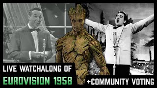Live Watchalong of Eurovision 1958