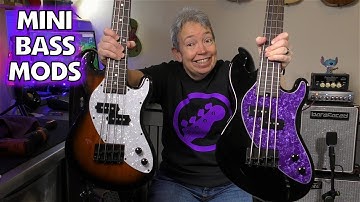 Kala U-Bass Change Of Strings & Pickguards ::: Mini Bass Flatwounds Testing