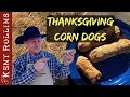 Thanksgiving Left Over Recipe - Fried Corn Dog with Dressing