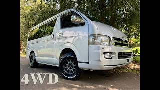 s/n 6457 Hiace Super GL 4WD 2007 5 seater www.EdwardLees.com.au