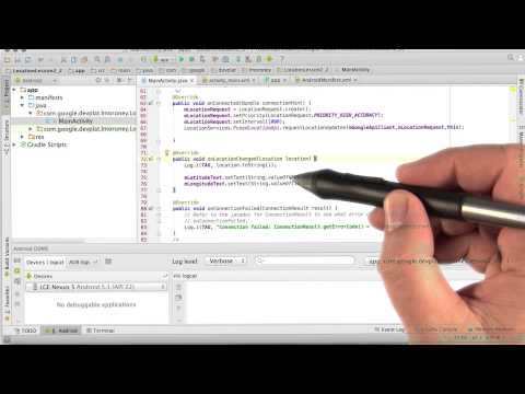 Implementing the onLocation Changed Callback