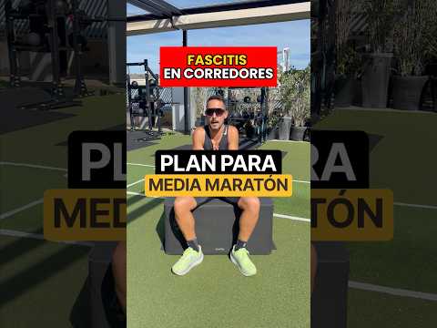 Comenta FASCITIS y te envío el plan para preparar una media maratón. 🏃‍♂️🔥