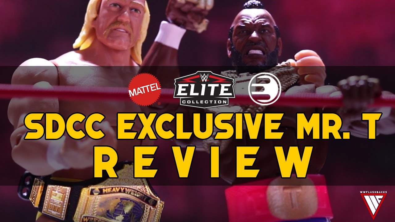 MR. T - SDCC Exclusive WWE Mattel Elite Review!