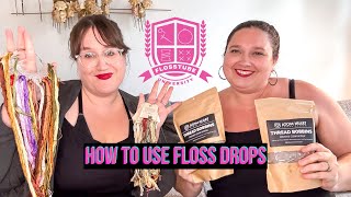 How to Use Floss Drops for Cross Stitch (Flosstube University #19)