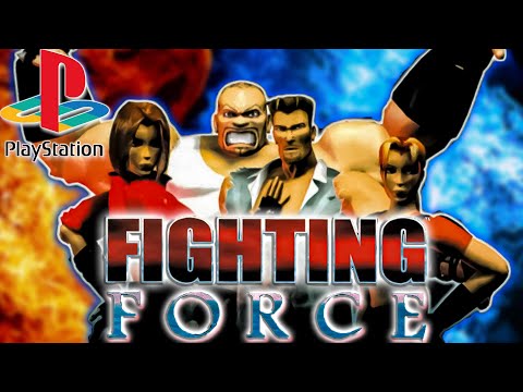 FIGHTING FORCE на PlayStation1 Beat ’em up полное прохождение