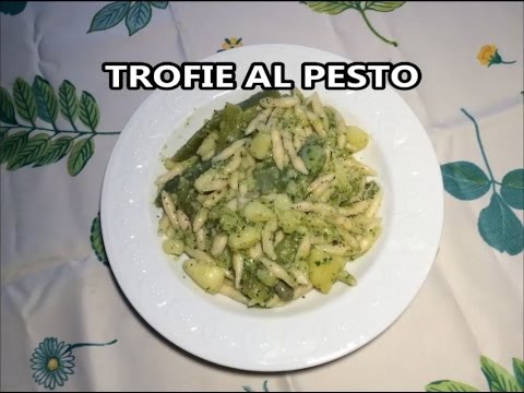 TROFIE AL PESTO - Easy Homemade Pasta From Scratch