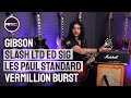 Gibson Slash Les Paul Vermillion Burst - Limited Edition Gibson Slash Signature Les Paul Guitar