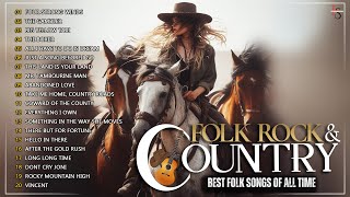 Folk And Country Songs Collection  Top 100 Folk Songs Of All Time  Best Folk Rock