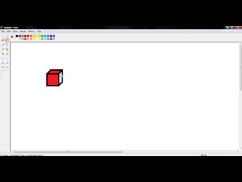 How to make a Rubix Cube in MS Paint (HD)