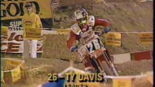 1990 San Diego Supercross--125 Main Part 1