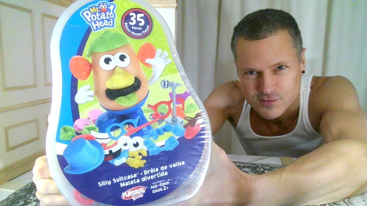 My Very First Mr. Potato Head Silly Suitcase by Hasbro Playskool Friends Unboxing Review Comparison
