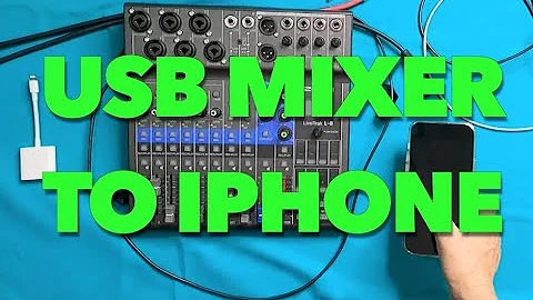 IPHONE VIDEO WITH MIXER