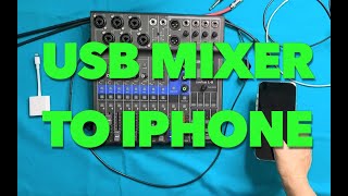 IPHONE VIDEO WITH MIXER