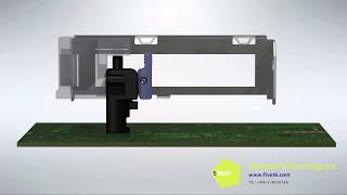 Fivetech Technology Inc.-Angle Hinge Plunger Plastic Ferrule
