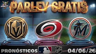 💥⚾️🏒PRONÓSTICOS MLB Y NHL PARA HOY 4 DE JUNIO 🤑LA MEJOR  FIJA DEL DIA 