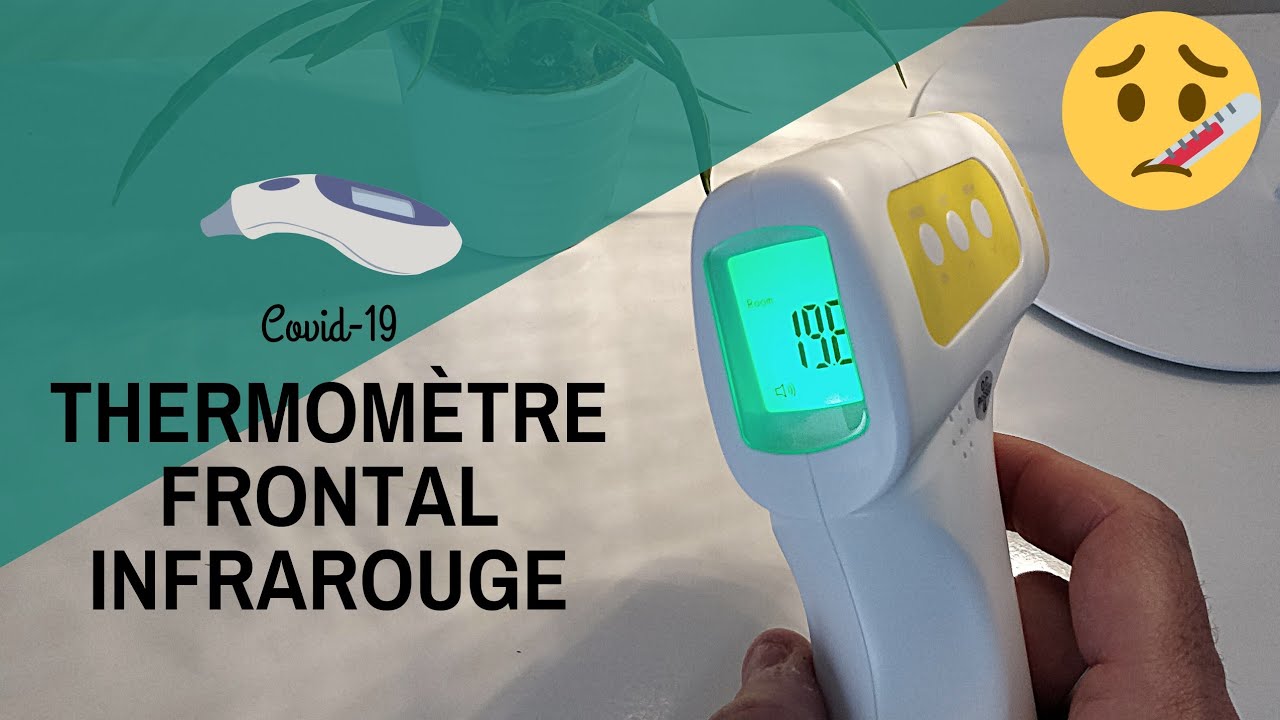 Thermomètre frontal infrarouge recommandé covid-19