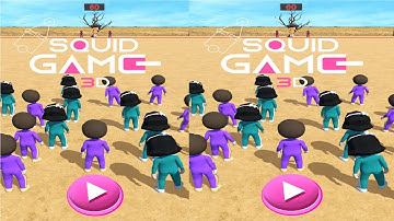 Squid Game㊗️ K-Sniper Challenge 3DAndroid Gaming🔥