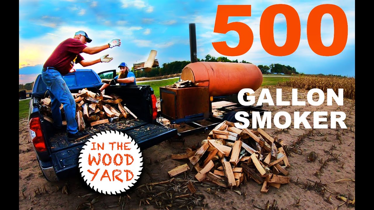 Firewood Deliveries and a 500 Gallon Smoker! 475 YouTube