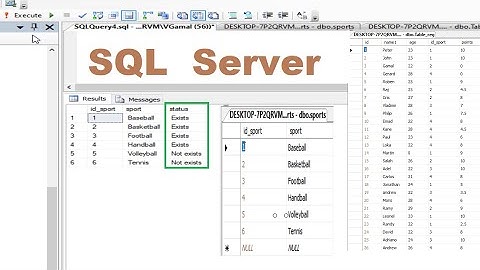 SQl server How to know if item exists in another table or no and add value in new column