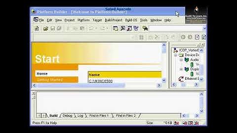 Create WinCE OS image platform builders