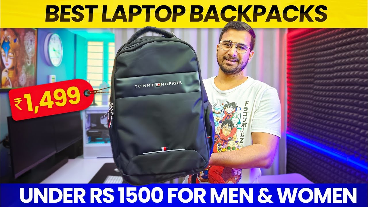 best laptop backpacks under 1500 YOREPEK Large Backpack for Men, Heavy Duty Travel Backpack The Laptop Travel Bag Backpack uses breathable and lightweight fabric ensures comfort while on the go YOREPEK Large Laptop Backpack for
