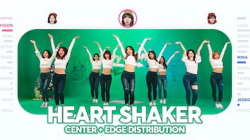 TWICE - Heart Shaker (Center + Edge Distribution) PATREON REQUESTED