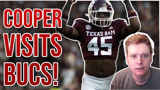 Tampa Bay Buccaneers Have TOP 30 VISIT w/ Texas A&amp;M LB Edgerrin Cooper