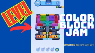 Color Block Jam Level 907 Walkthrough / Solution