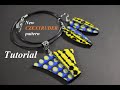 NEW Czextruder pattern polymer clay tutorial FIMO трость из полимерной глины DIY Jewelry Schmuck