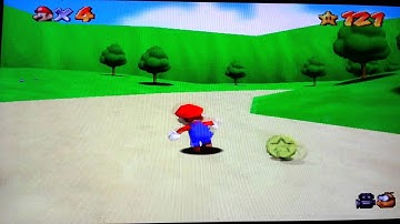 SM64 Cheat Code signpost replaced with transformed enemies