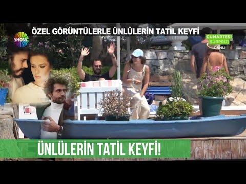 Özel görüntülerle ünlülerin