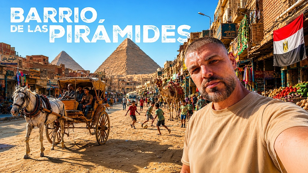 La Dura Realidad de vivir junto a las PIRÁMIDES de EGIPTO 🇪🇬