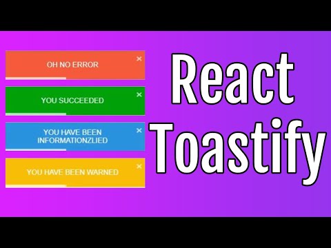 How To Setup And Use React-Toastify