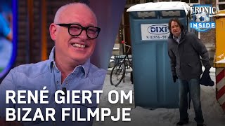 René giert om bizar filmpje van Hans Teeuwen | VERONICA INSIDE