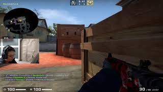 Taipeixian FACEIT highlight#44 M4A4/Desert Eagle